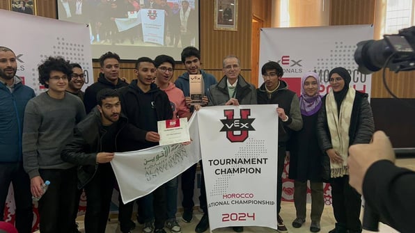 Read full post: AUI Mechatronics Team Shines: National Champions and Global Competitors at VEX Robotics