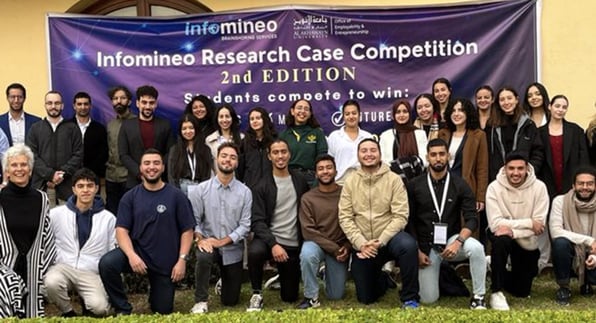 Featured image: Al Akhawayn University Students Excel in Infomineo's 2nd Edition Research Case Competition with Cash Prizes and Fast-Track Interviews - Read full post: Al Akhawayn University Students Excel in Infomineo's 2nd Edition Research Case Competition with Cash Prizes and Fast-Track Interviews