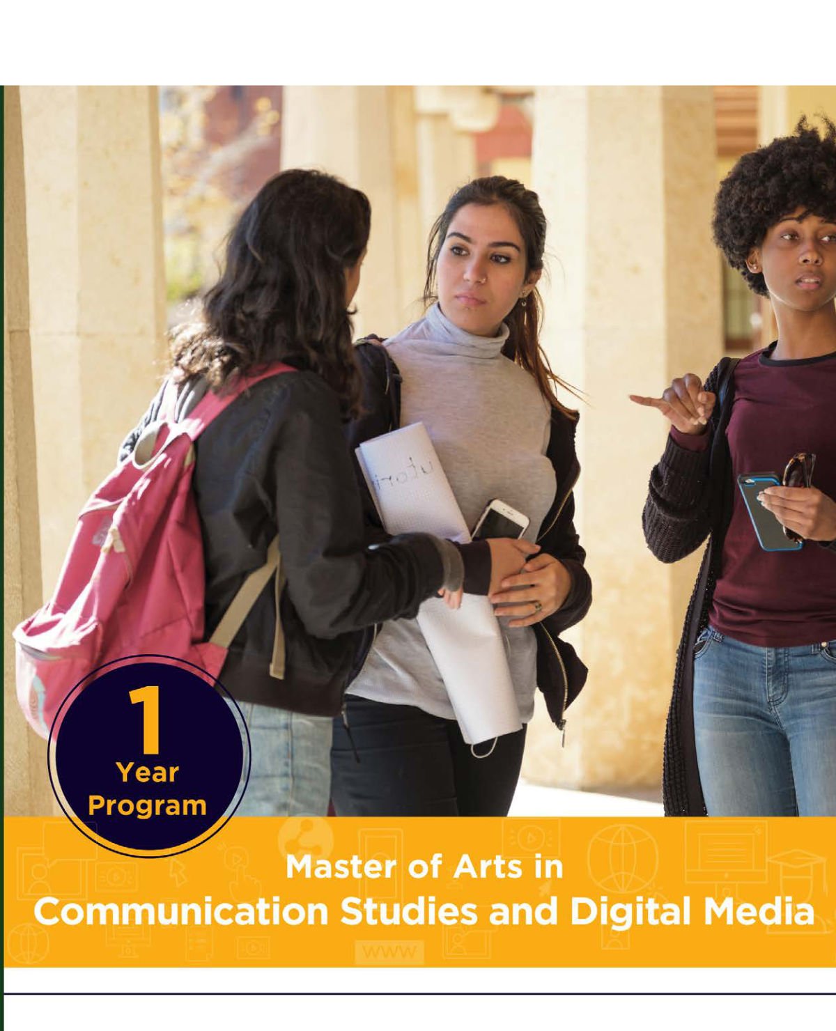 Brochure Master of Arts in Communication Studies and Digital Media