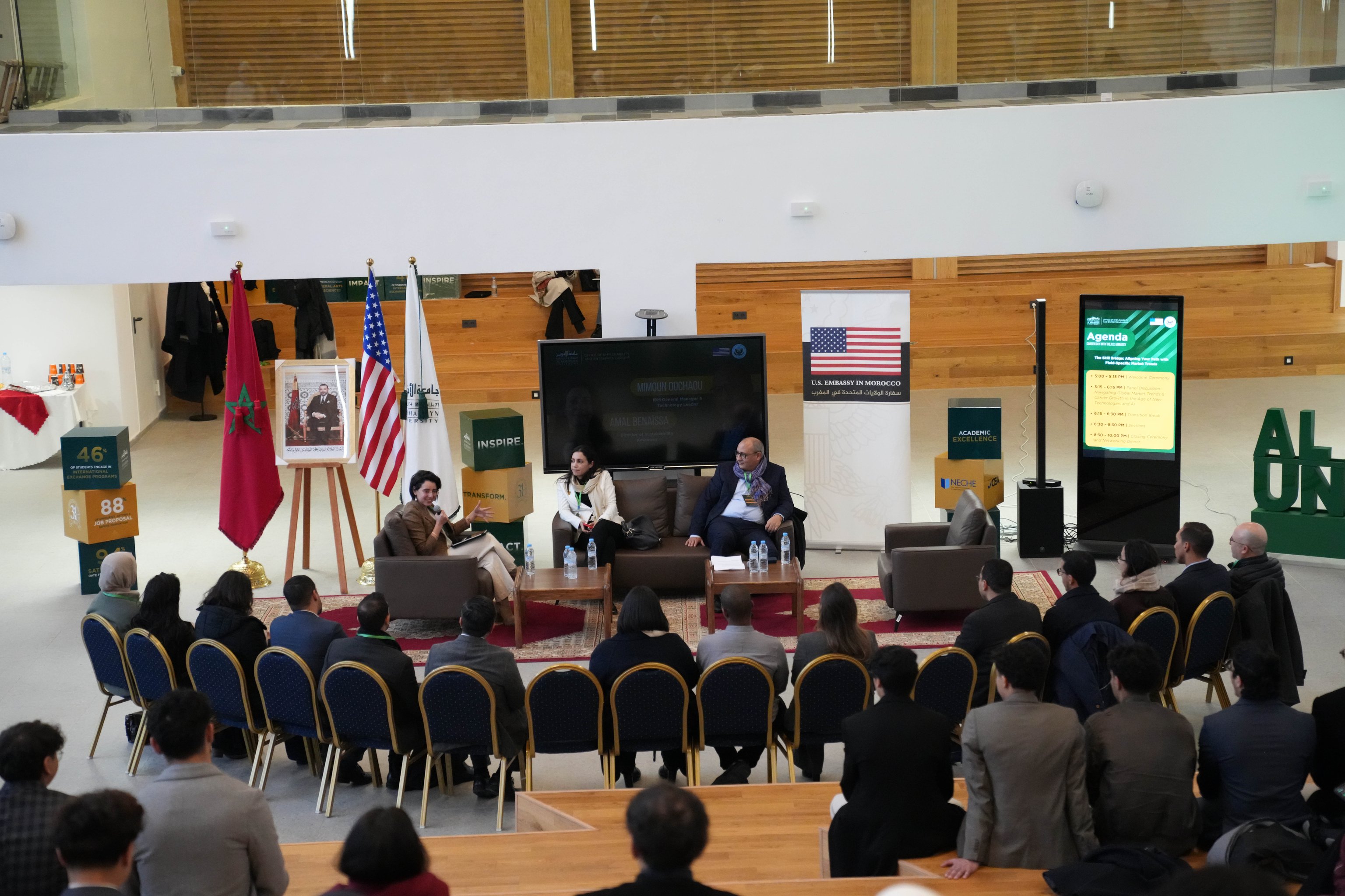 U.S. Mission Career Day” Connects AUI Students with Global Industry Leaders