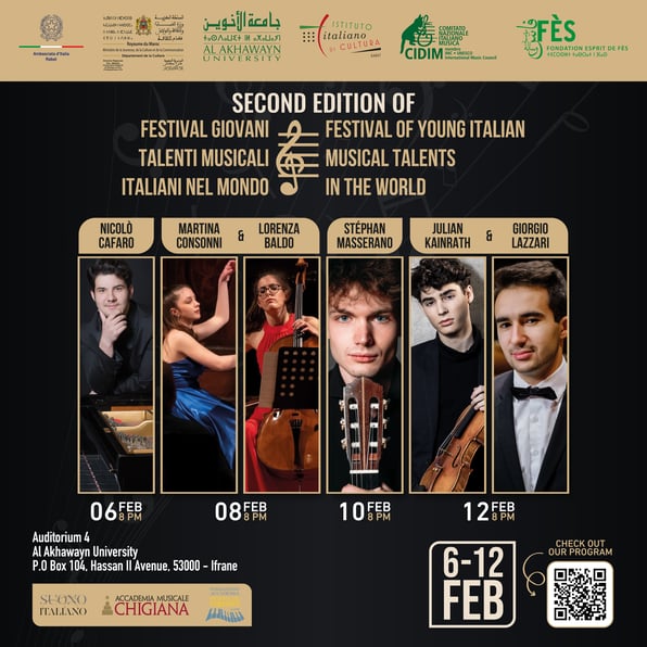 Read full post: Experience the Magic of Italian Music – 3rd Concert of the Italian Music Festival!