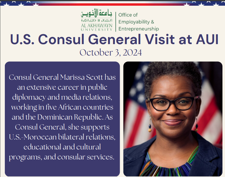 Read full post: U.S. Consul General Visit at AUI the 3rd October